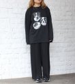 画像2: 30%OFF！プリントロングスリーブティー(ホリー)　ObyO print long sleeve tee(holly）《セール商品につき返品不可》