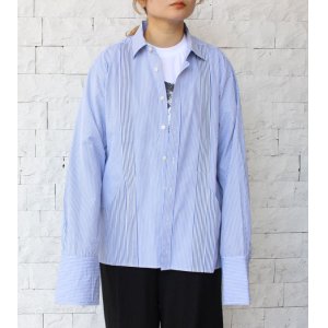 画像: カットバックヘムポケットシャツ　circa make cutback hem pocket shirt