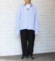 画像2: カットバックヘムポケットシャツ　circa make cutback hem pocket shirt