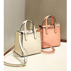 画像: 30%OFF！2wayレザースクエアショルダーバッグ《セール商品につき返品不可》