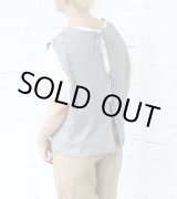 画像: 40%OFF！バックレースアップジレ(グレー・ネイビー・ブラックグループ)　circa make back lace up gilet《セール商品につき返品不可》