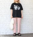 画像6: 30%OFF！プリントショートスリーブティー(ニコ)　ObyO print short sleeve tee(NICO）《セール商品につき返品不可》