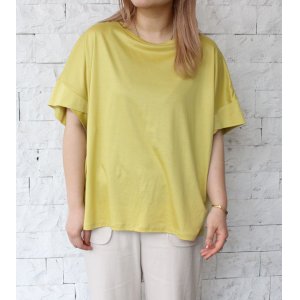 画像: 30%OFF！テンセルコットンダブルジャージドレープワイドTシャツ《セール商品につき返品不可》