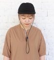 画像2: レザーコードキャップ　Leather Cord Cap　