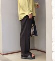 画像3: 30%OFF！ビスコースウールツイルイージーパンツ《セール商品につき返品不可》