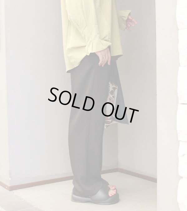 画像3: 50%OFF！ビスコースウールツイルイージーパンツ《セール商品につき返品不可》
