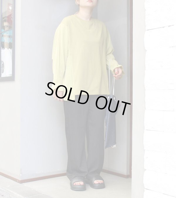 画像2: 50%OFF！ビスコースウールツイルイージーパンツ《セール商品につき返品不可》