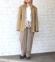 画像2: ヘザータックトラウザー　Heather Tuck Trousers