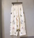 画像18: エンブロイダリーパッチワークトラウザーズ　Embroidery Patchwork Trousers