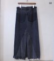 画像19: ロングデニムスカート(length100)　circa make long denim skirt