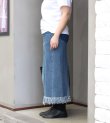 画像5: ロングデニムスカート(length90)　circa make long denim skirt