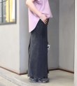 画像4: ロングデニムスカート(length100)　circa make long denim skirt