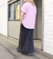 画像3: ロングデニムスカート(length100)　circa make long denim skirt