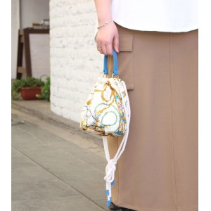 画像: 30%OFF！キルティング巾着バッグ《セール商品につき返品不可》