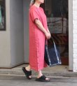 画像7: 20%OFF！ウォッシュド40sリネンキャンバスサイドボタンワンピース《セール商品につき返品不可》