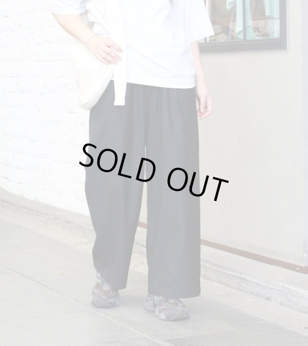 画像1: ドローストリングルーズパンツ　 Drawstring Loose Pants