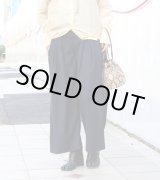 画像: 20%OFF！3タックワイドパンツ　 3tuck Wide Pants《セール商品につき返品不可》