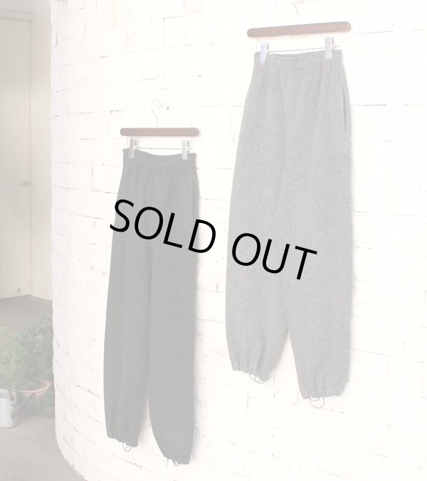 画像1: ドローストリングウールパンツ　Drawstring Wool Pants