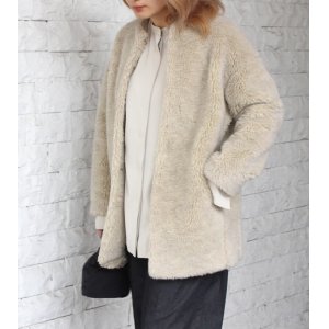 画像: 20%OFF！ウールファーロングコート《セール商品につき返品不可》