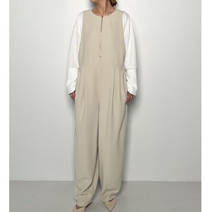 画像: ノースリーブカーヴィサロペット