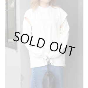 画像: スリーブスリットロングティーシャツ　Sleeve Slit Long T-shirts