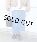 画像: 20%OFF！ロングデニムスカート(length90)　circa make long denim skirt《セール商品につき返品不可》