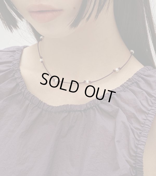 画像3: コードパールチョーカー　Cord Pearl Choker