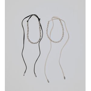 画像: 予約販売につき代引不可　コードパールチョーカー　Cord Pearl Choker　6〜7月入荷予定