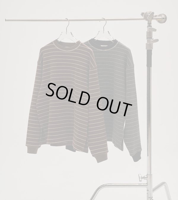 画像1: 予約販売につき代引不可　ボーダーロングTシャツ　Border Long T-shirts　9〜10月入荷予定