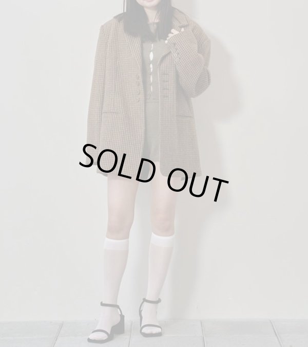 画像25: ウール100%チェックジャケット　Wool100% Check Jacket