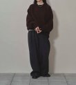 画像34: 予約販売につき代引不可　ボンディングワイドトラウザーズ　Bonding Wide Trousers　9〜10月入荷予定