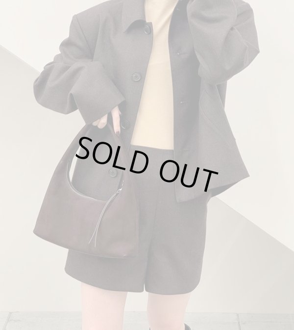 画像20: ラウンドレザーバッグ　Round Leather Bag