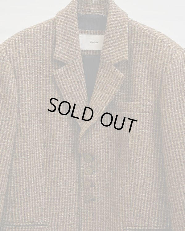 画像2: ウール100%チェックジャケット　Wool100% Check Jacket