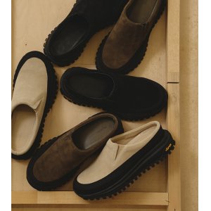 画像: 予約販売につき代引不可　ビブラムソールレザーサボ　Vibramsole Leather Sabot　7〜8月入荷予定