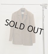 画像: ウール100%チェックジャケット　Wool100% Check Jacket