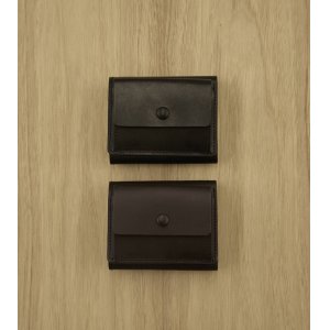 画像: 予約販売につき代引不可　レザーコンパクトウォレット　Leather Compact Wallet　5〜6月入荷予定