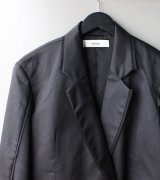 画像: サテンスリットジャケット　Satin Slit Jacket