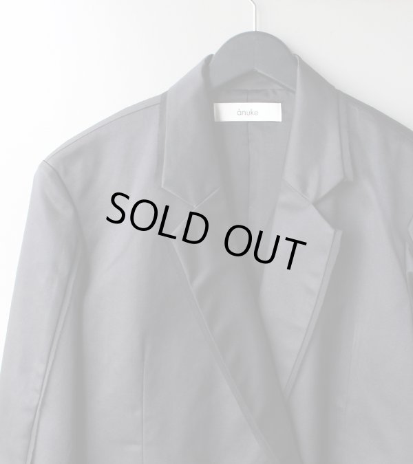 画像1: 30%OFF！サテンスリットジャケット　Satin Slit Jacket《セール商品につき返品不可》