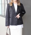 画像2: サテンスリットジャケット　Satin Slit Jacket