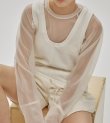 画像1: シアーラグランロングティーシャツ　Sheer Raglan Long T-shirts