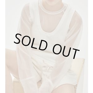 画像: 20%OFF！シアーラグランロングティーシャツ　Sheer Raglan Long T-shirts《セール商品につき返品不可》