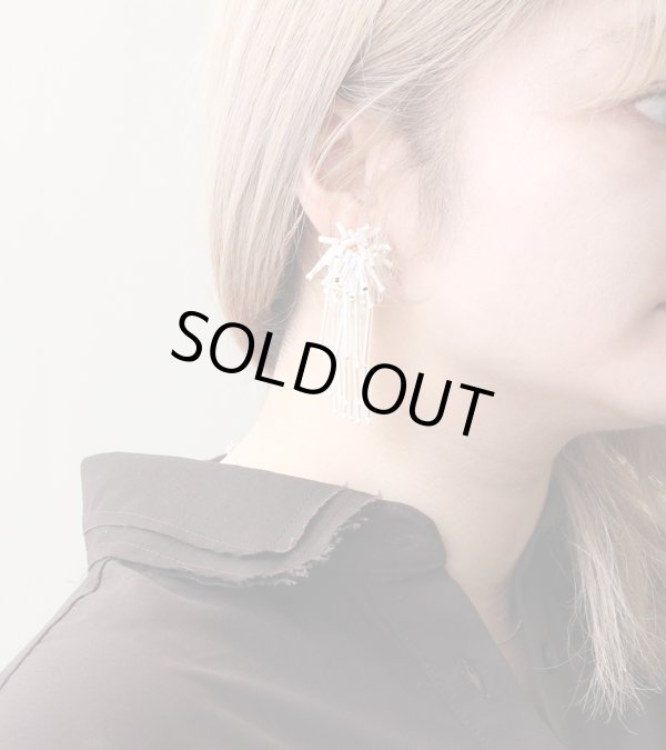 画像3: バイカラービーズイヤリング　Bicolor Beads Earring