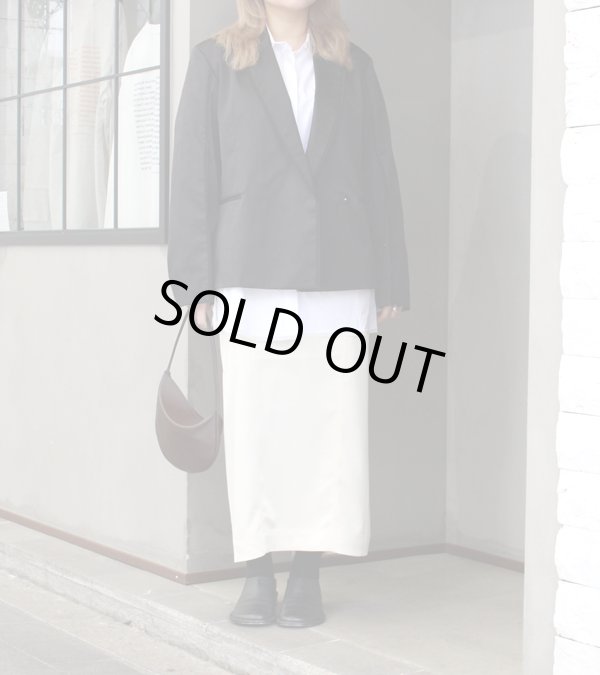 画像3: 30%OFF！サテンスリットジャケット　Satin Slit Jacket《セール商品につき返品不可》