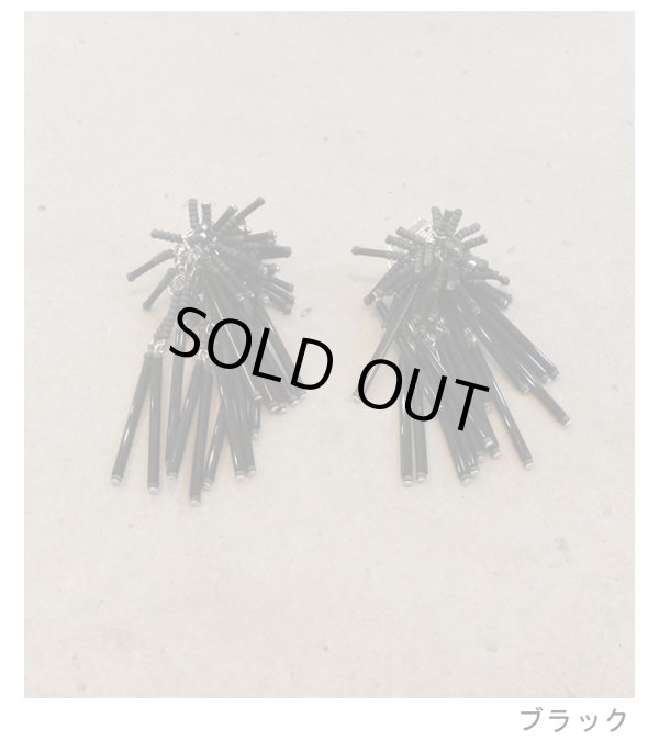 画像14: バイカラービーズイヤリング　Bicolor Beads Earring