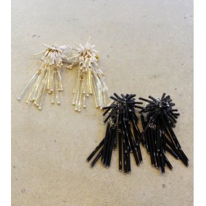 画像: バイカラービーズイヤリング　Bicolor Beads Earring