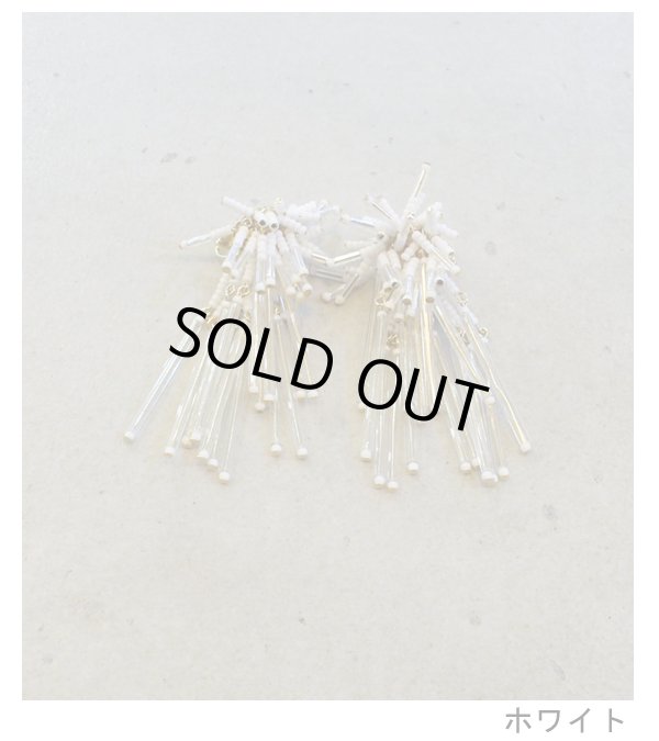 画像13: バイカラービーズイヤリング　Bicolor Beads Earring