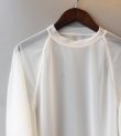 画像14: シアーラグランロングティーシャツ　Sheer Raglan Long T-shirts