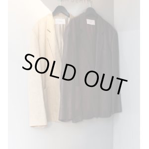 画像: ボーイフレンドリネンジャケット　Boyfriend Linen Jacket