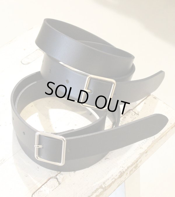 画像1: スクエアバックルベルト　Square Backle Belt