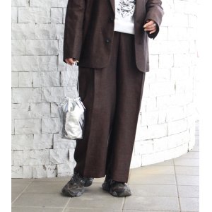 画像: タックリネントラウザーズ　Tuck Linen Trousers